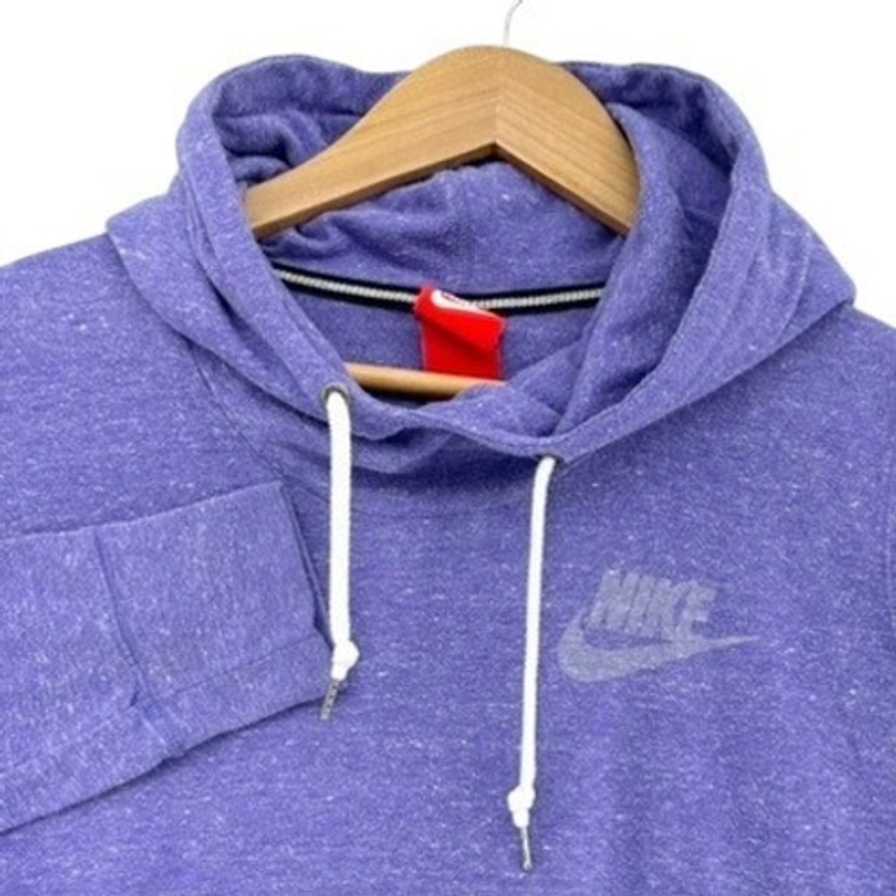Nike Purple Speckled Sweatshirt Organic Cotton Blend 2014 Women's M Lightweight
